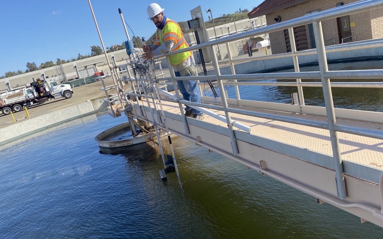 MSJC Water Technology student Francisco Aquirre